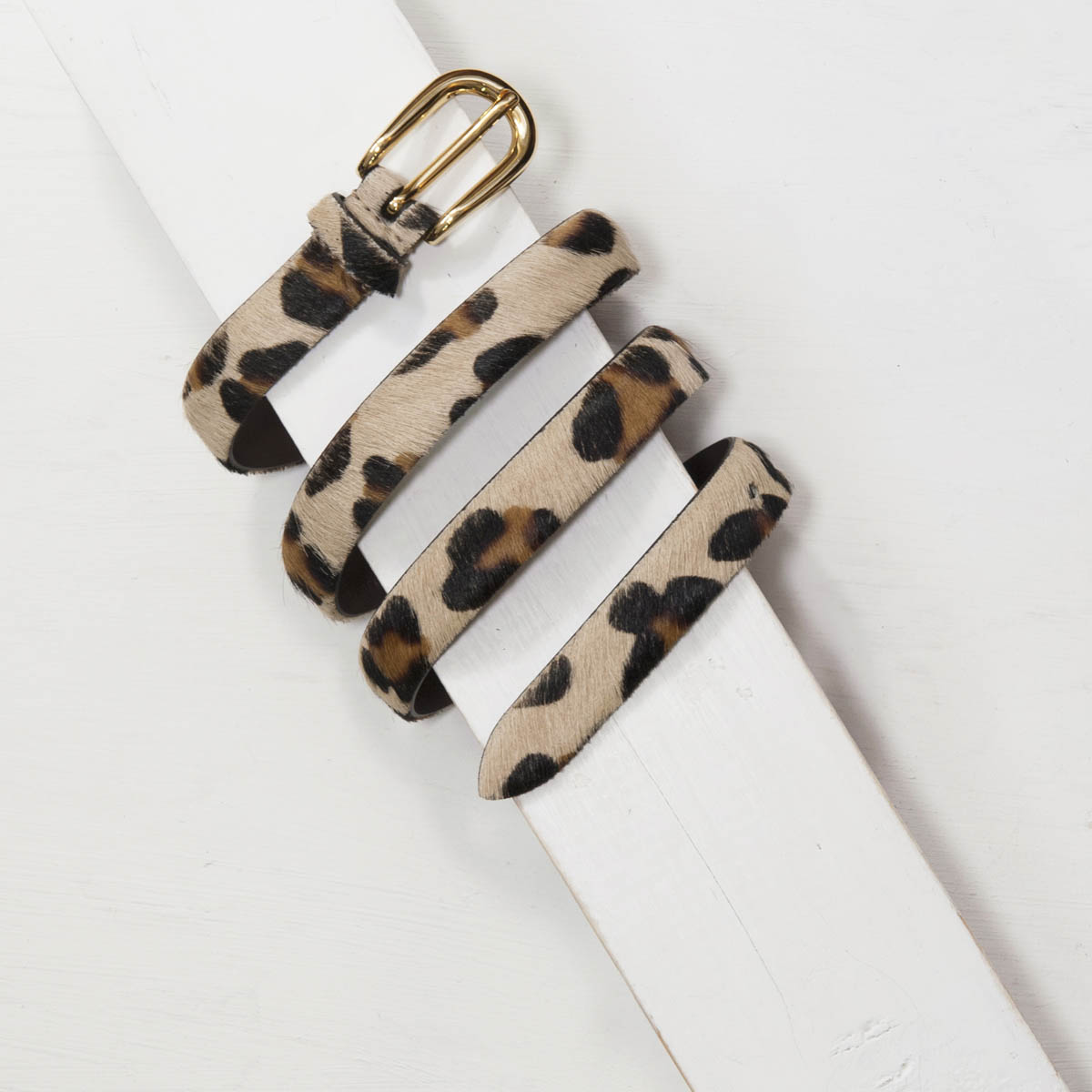 2,0 cm LEOPARD PRINT BELT