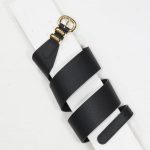 5,0 - 2,0 cm BLACK OVERSIZED WAIST BELT