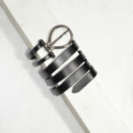 2-4 cm BLACK SPLIT BELT