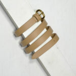 MUSTARD LEATHER BELT/BAG